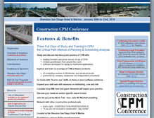 Tablet Screenshot of constructioncpm.com